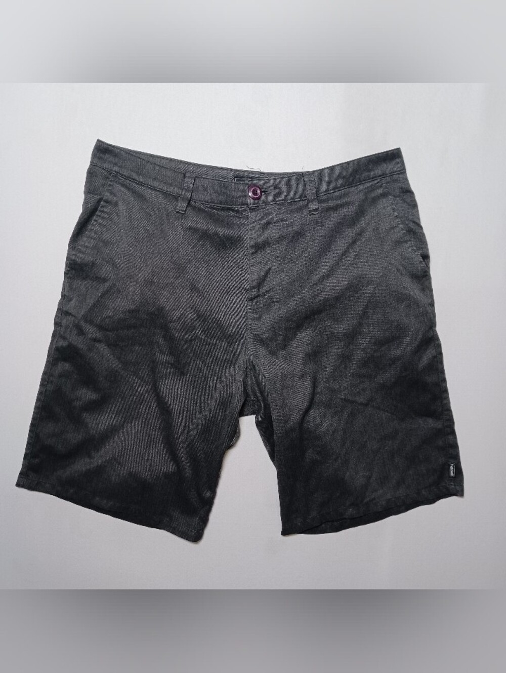 Rip Curl Mens Constant Heather Walk Short 38 Dark Gray 11" Inseam